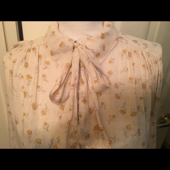 FREE PEOPLE Button down Top Sz S - Picture 2 of 7